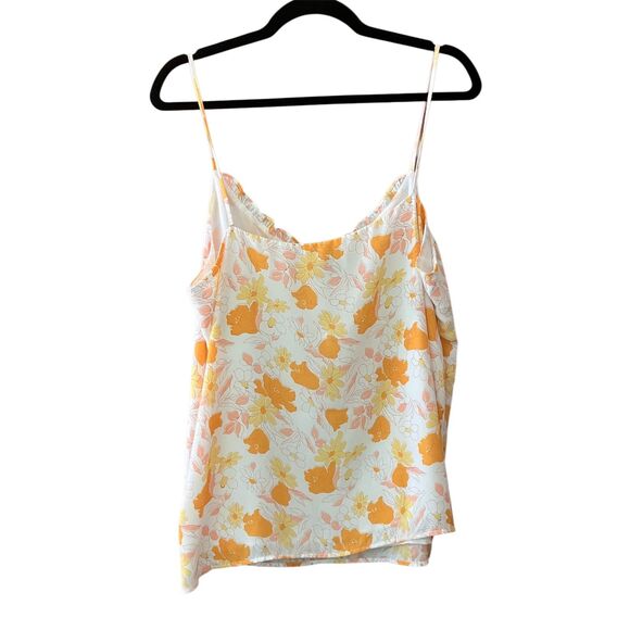 Loft outlet bright floral sleeveless swing tank camisole - Picture 2 of 6